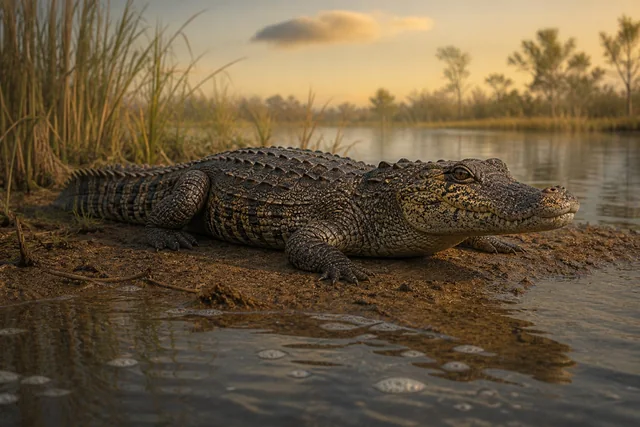 Catalogue illustration for Allognathosuchus