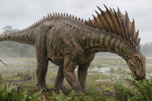 Catalogue illustration for Amargasaurus