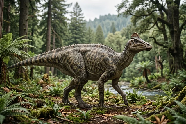 Catalogue illustration for Amurosaurus