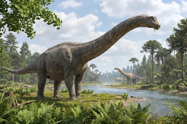 Catalogue illustration for Apatosaurus