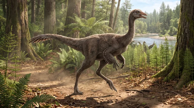 Catalogue illustration for Archaeornithomimus