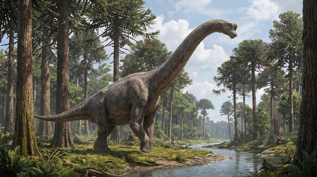 Clean catalogue illustration for Brachiosaurus