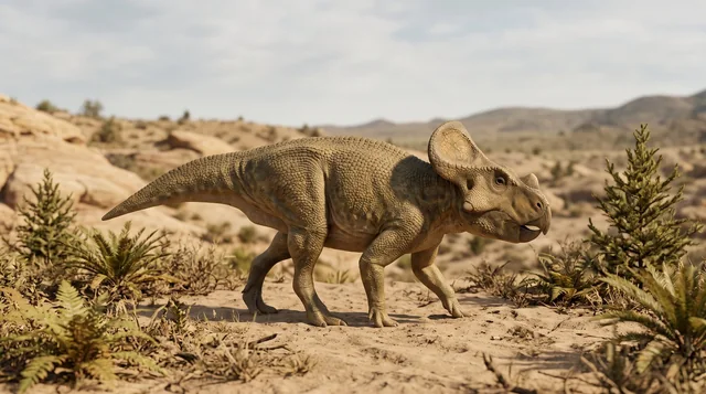Catalogue illustration for Breviceratops