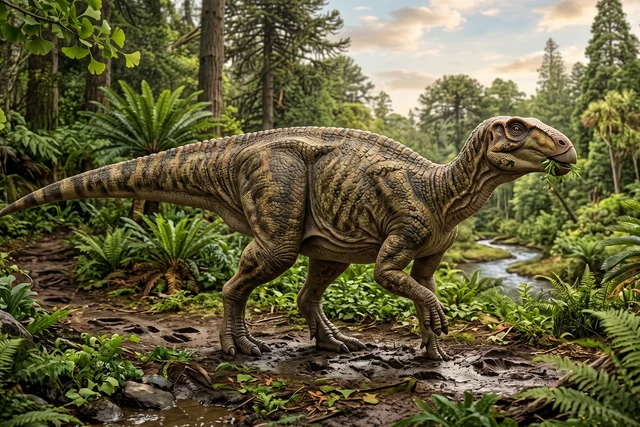 Catalogue illustration for Camptosaurus