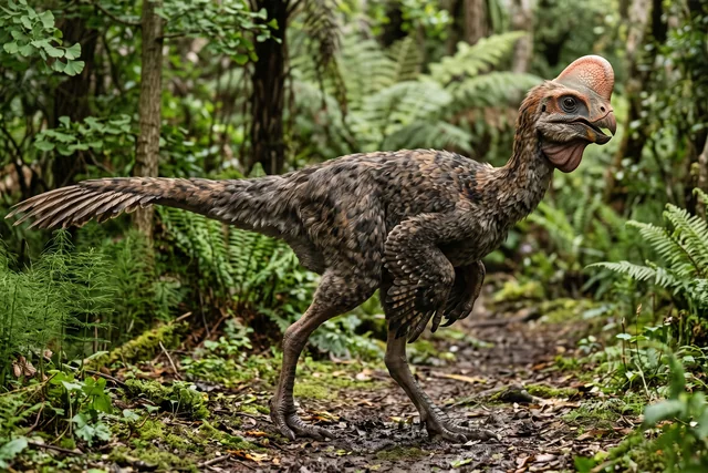 Catalogue illustration for Corythoraptor