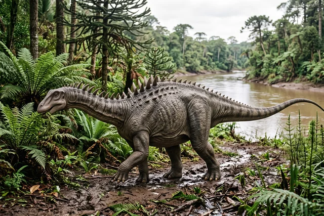 Catalogue illustration for Dicraeosaurus