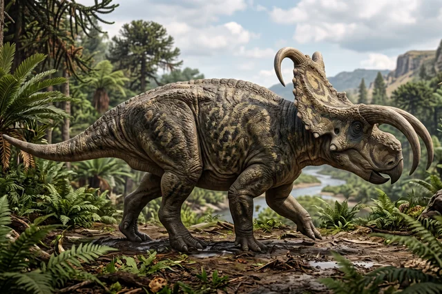 Catalogue illustration for Einiosaurus