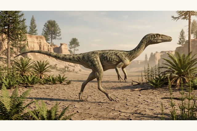 Catalogue illustration for Eucoelophysis