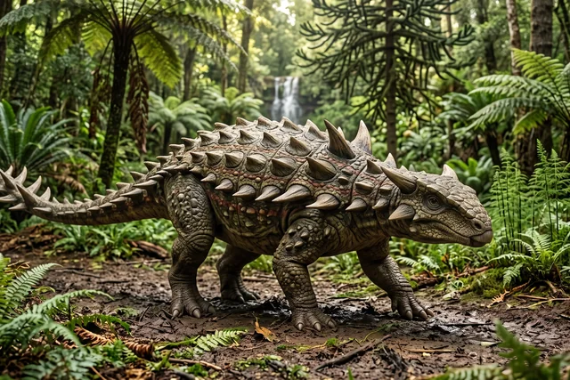 Catalogue illustration for Gargoyleosaurus
