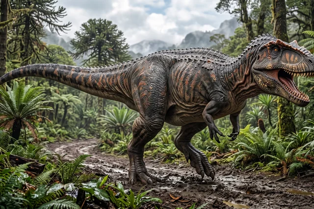 Catalogue illustration for Giganotosaurus
