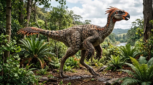 Catalogue illustration for Gigantoraptor
