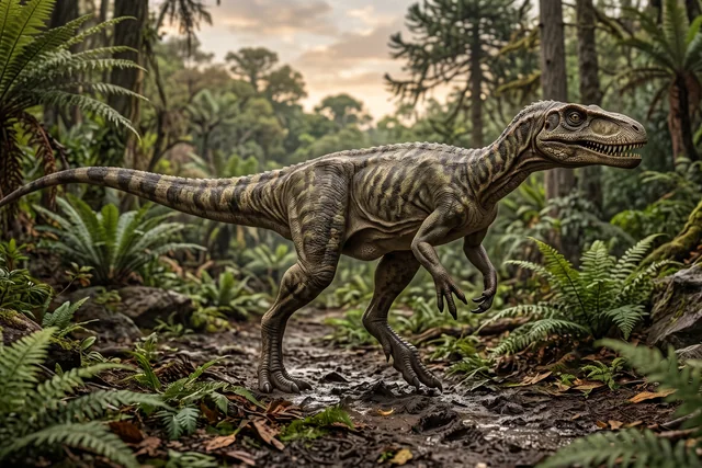 Catalogue illustration for Herrerasaurus