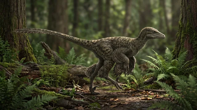 Clean catalogue illustration for Hesperonychus