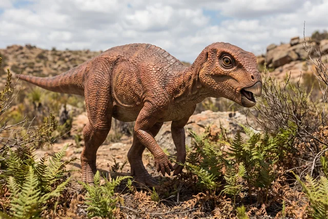 Catalogue illustration for Heterodontosaurus