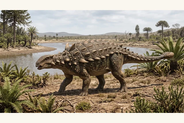 Catalogue illustration for Hoplitosaurus