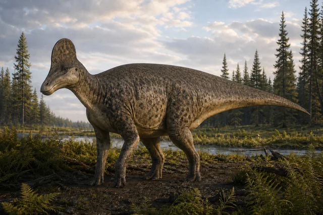 Catalogue illustration for Hypacrosaurus