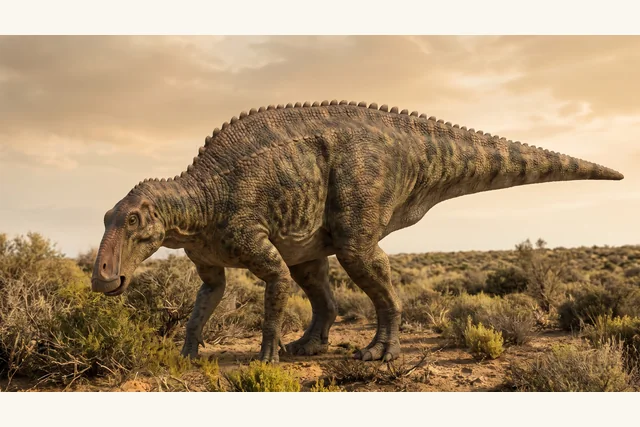 Catalogue illustration for Jaxartosaurus