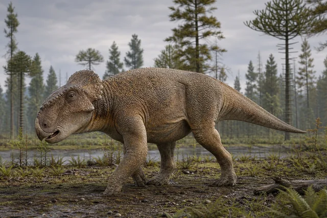 Catalogue illustration for Leptoceratops