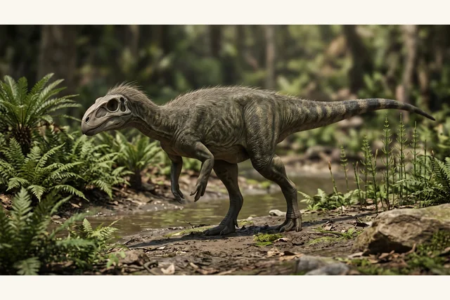 Catalogue illustration for Limusaurus