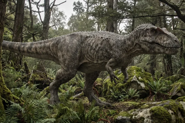 Catalogue illustration for Megalosaurus