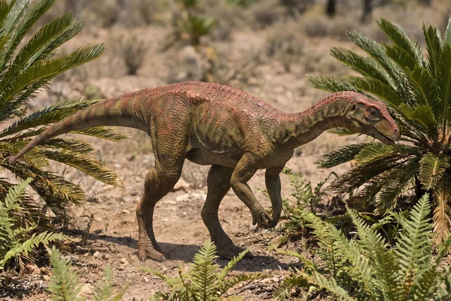 Catalogue illustration for Mussaurus