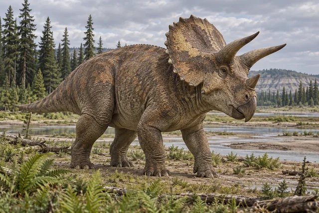 Catalogue illustration for Nedoceratops