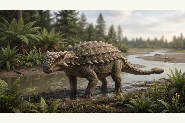 Catalogue illustration for Nodocephalosaurus