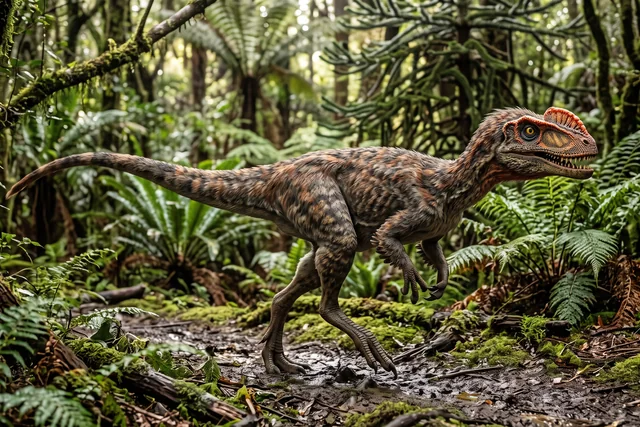 Catalogue illustration for Proceratosaurus