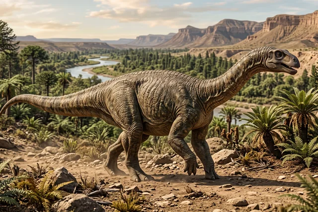 Catalogue illustration for Riojasaurus