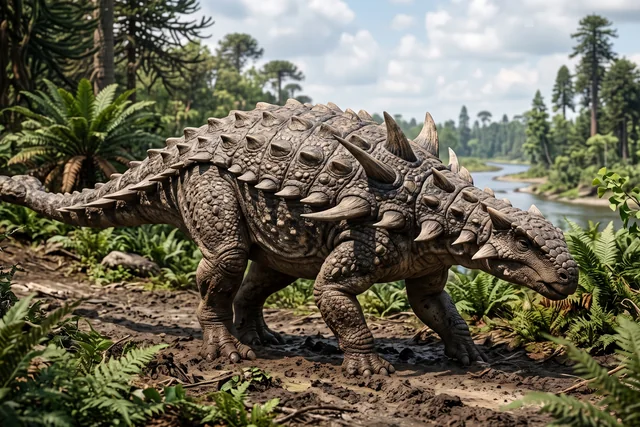 Catalogue illustration for Sauropelta