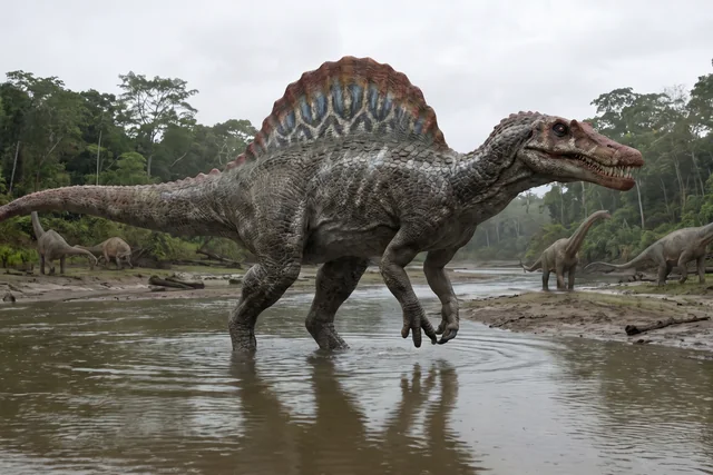 Catalogue illustration for Spinophorosaurus