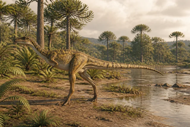 Catalogue illustration for Staurikosaurus