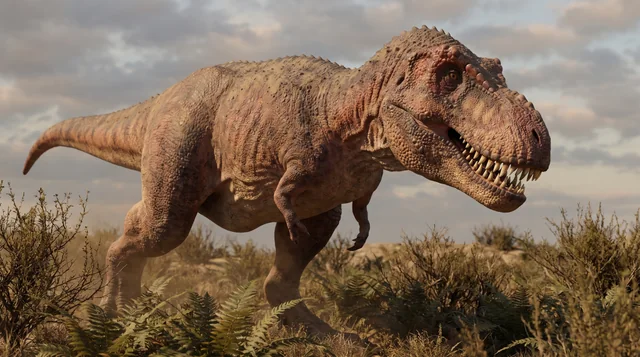 Clean catalogue illustration for Tarbosaurus