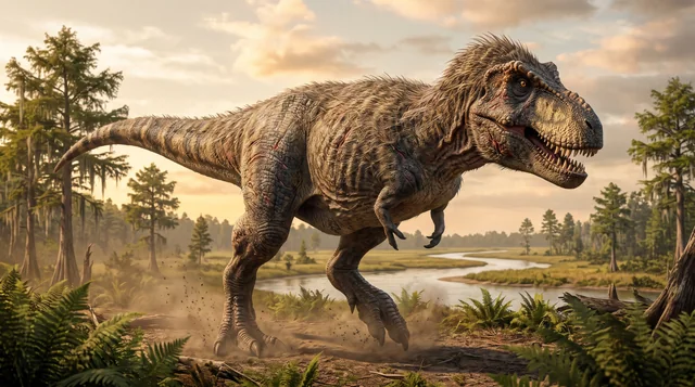 Clean catalogue illustration for Tyrannosaurus rex