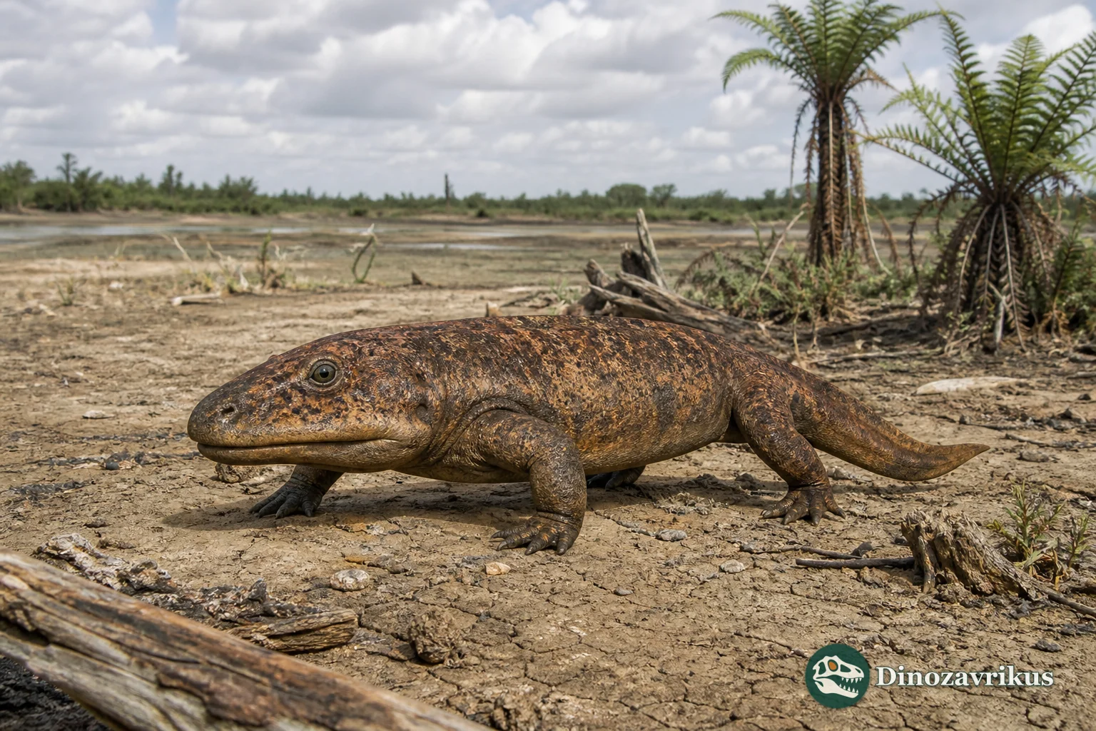 Acheloma reconstructed on the Early Permian floodplain of Oklahoma