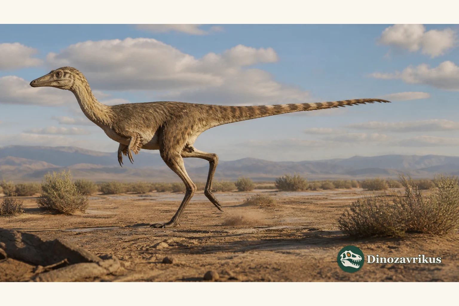 Illustrative reconstruction of Achillesaurus in Late Cretaceous Patagonia