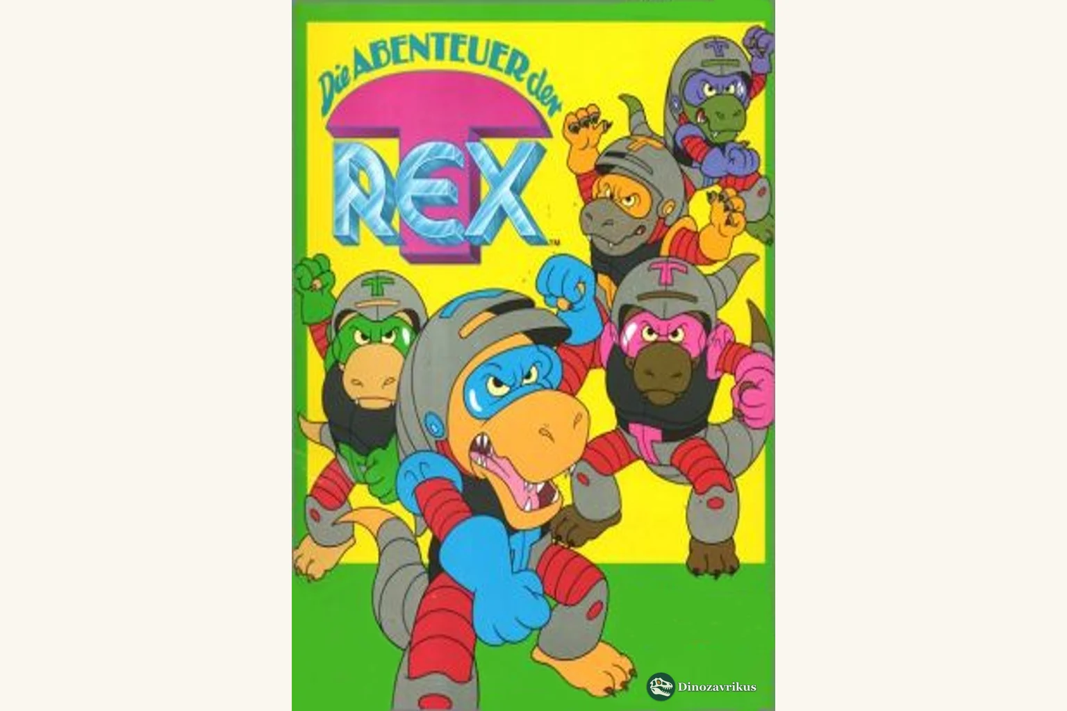 Poster artwork for The Adventures of T-Rex