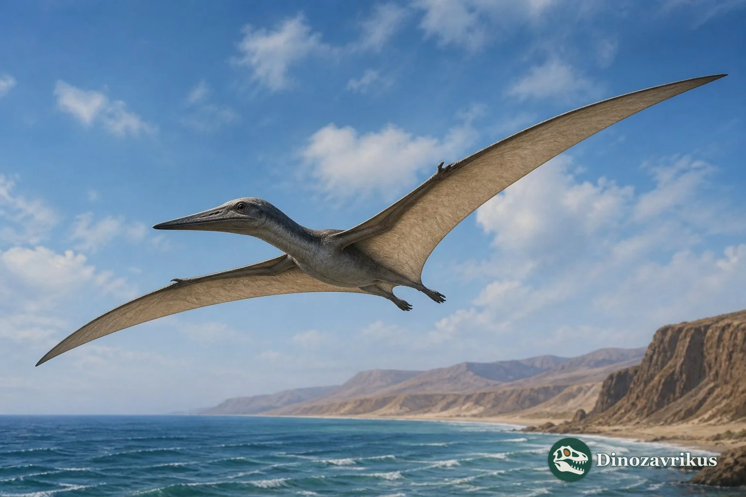 Alcione reconstructed above the Late Cretaceous coastal waters of Morocco