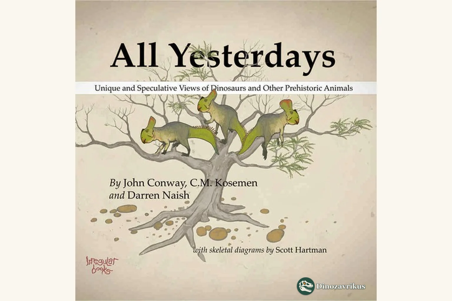 English-language cover artwork for All Yesterdays