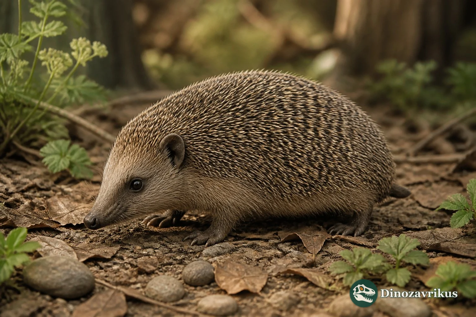 A cautious reconstruction of Amphechinus in a Miocene woodland setting