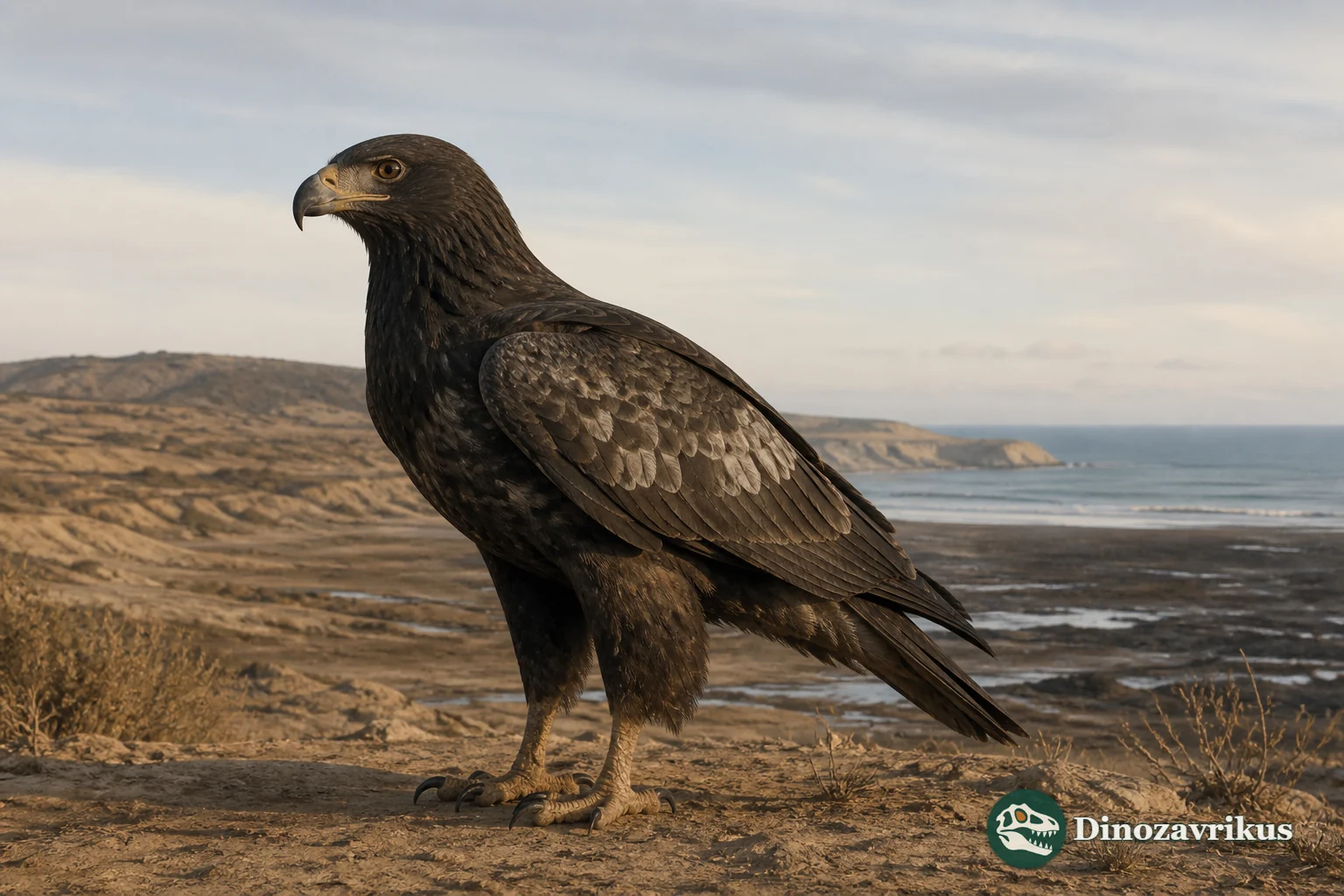 A large fossil hawk reconstructed in late Pleistocene Peru
