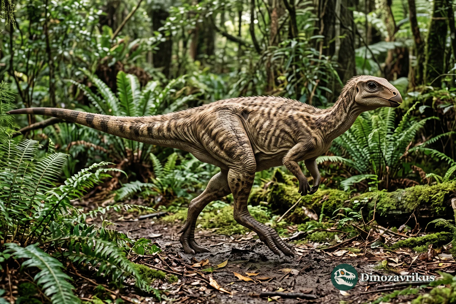 Dryosaurus as an example of a herbivorous biped