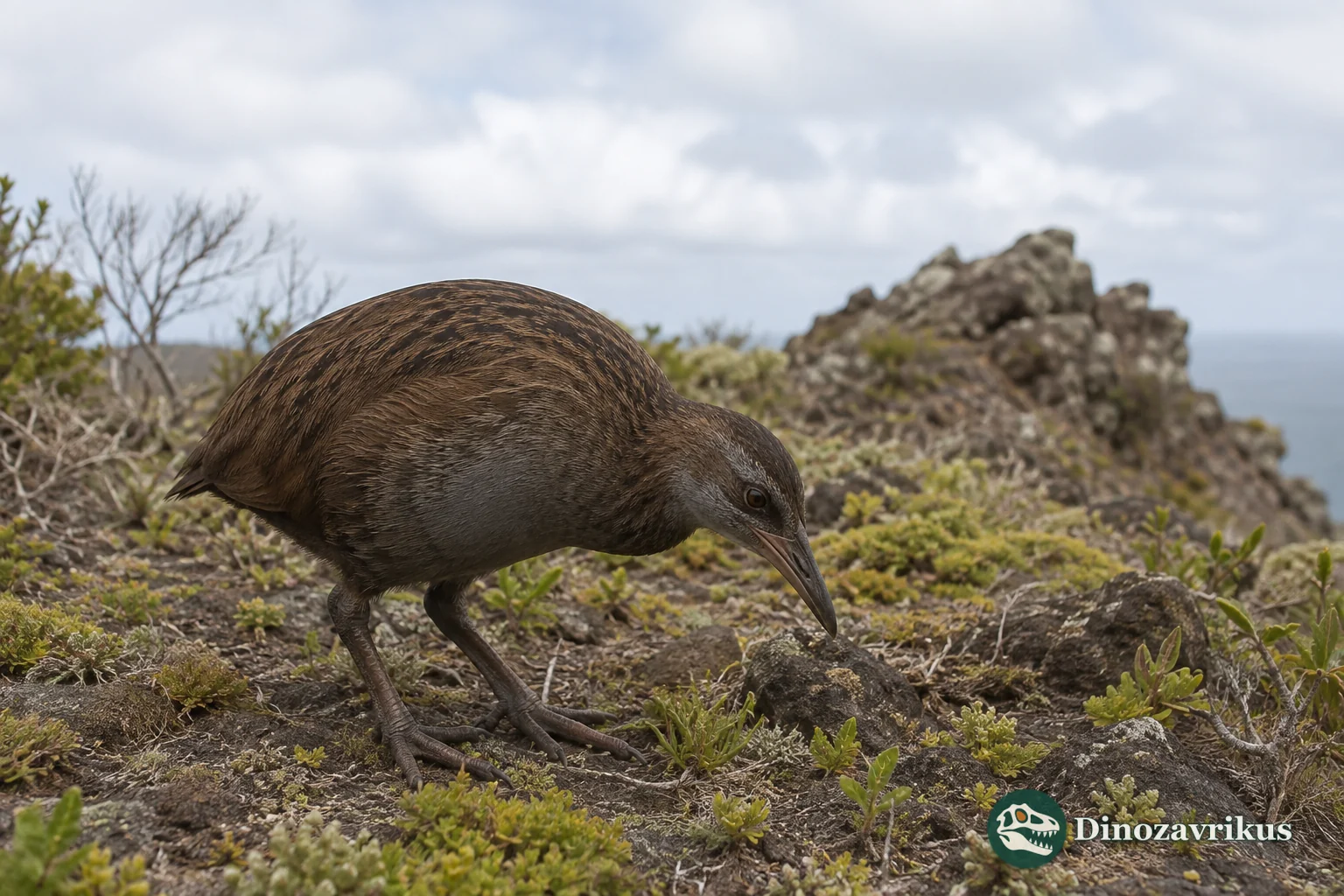 A large flightless rail reconstructed on Saint Helena