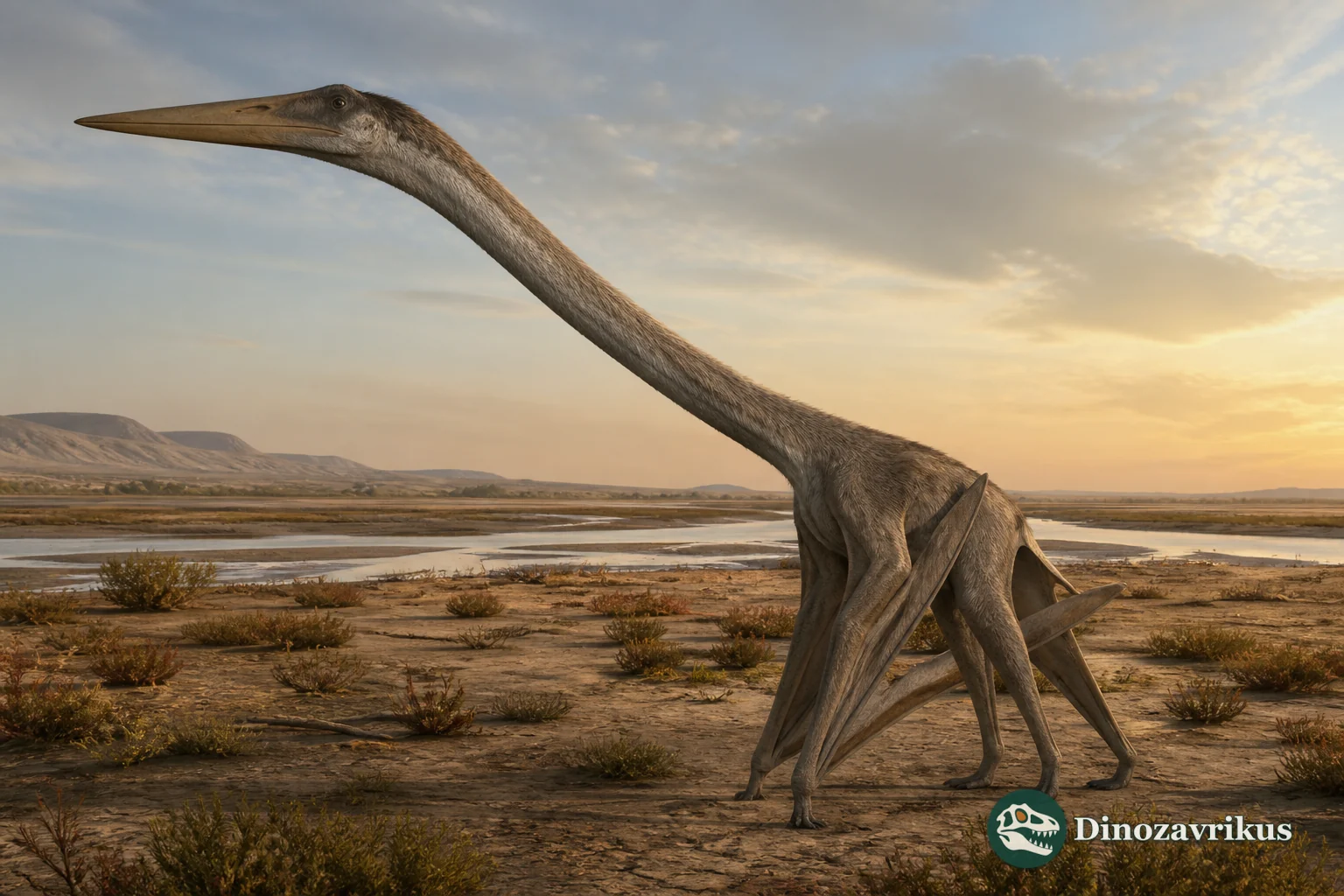 Aralazhdarcho on a Late Cretaceous floodplain in Kazakhstan