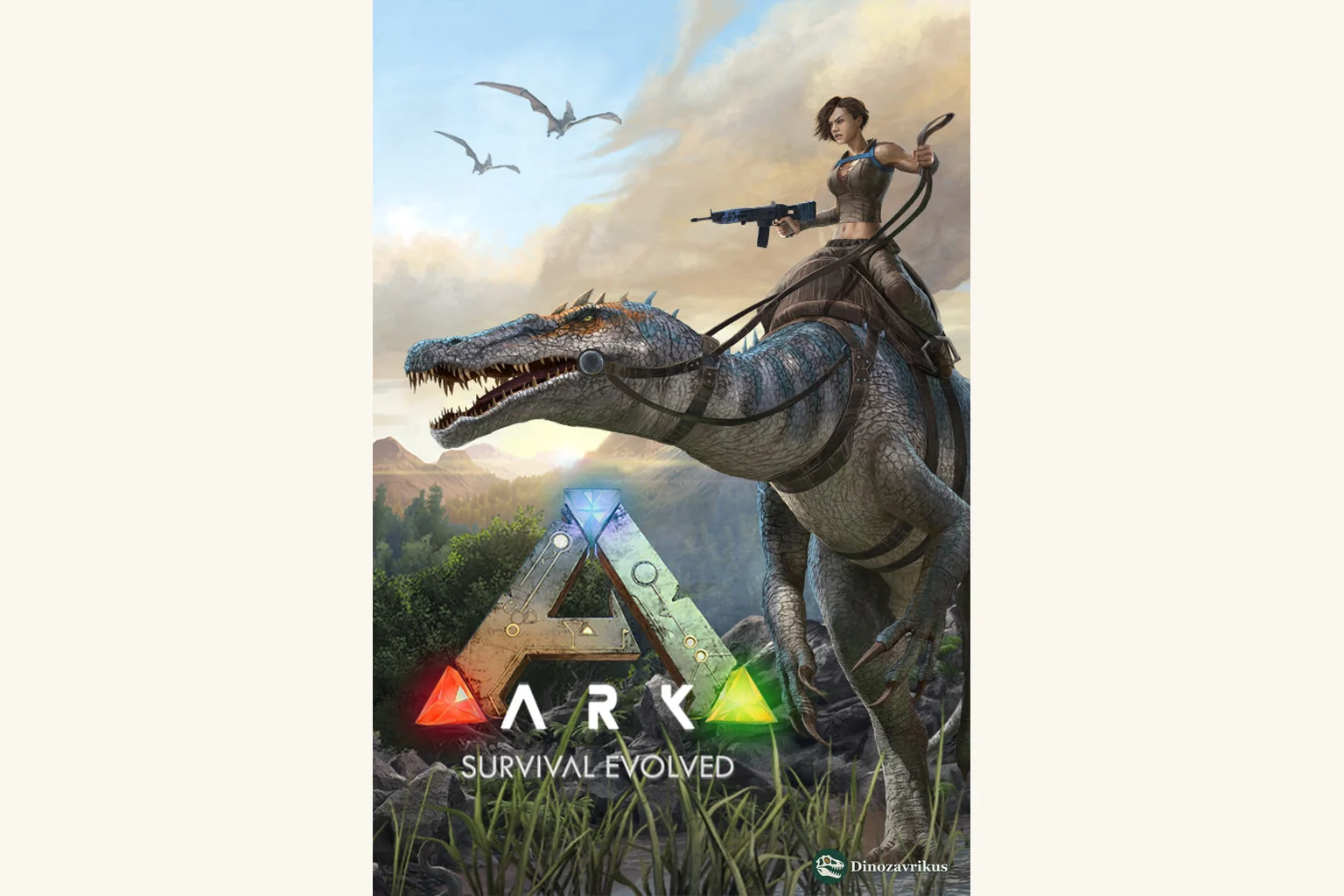 English-language artwork for ARK: Survival Evolved