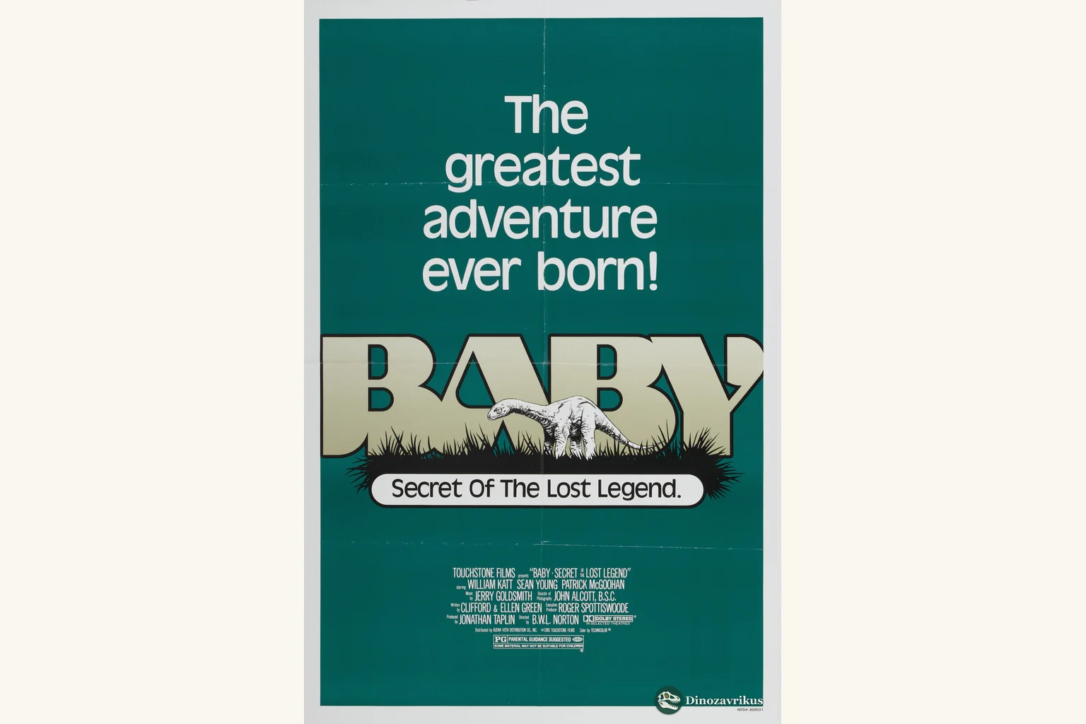 Poster artwork for Baby: Secret of the Lost Legend