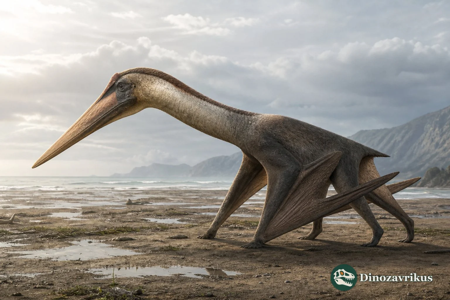 Bennettazhia reconstructed on an Early Cretaceous Oregon shore