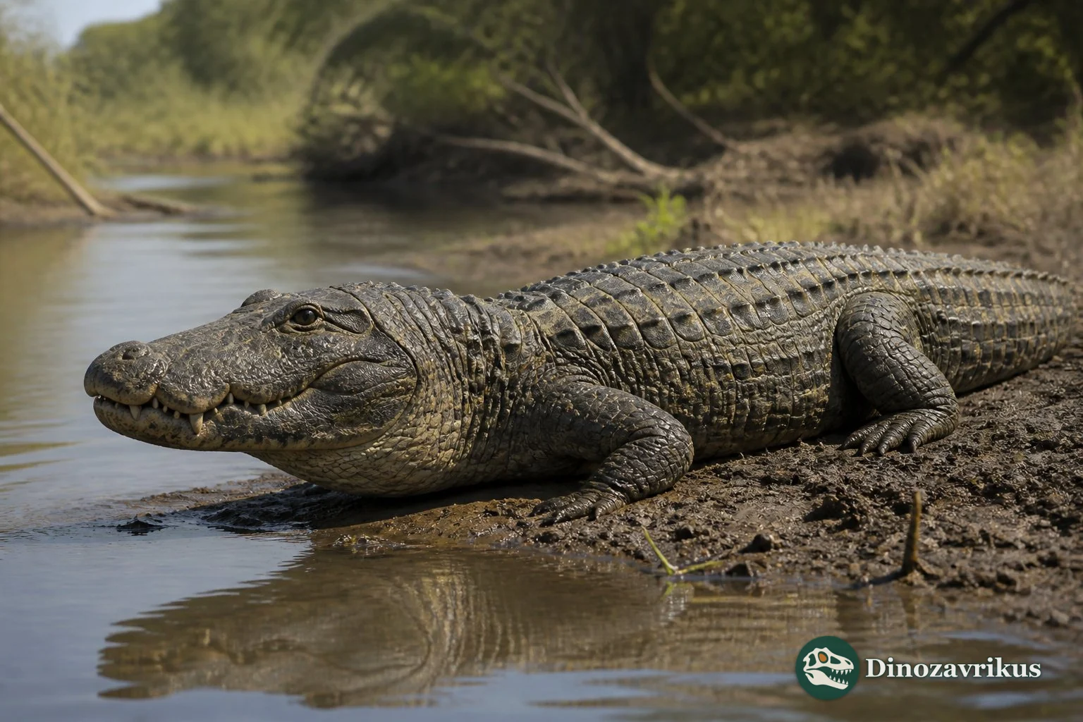 Brachychampsa in a Late Cretaceous floodplain setting