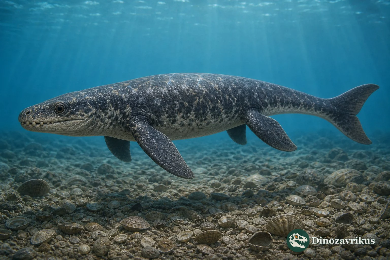Carinodens reconstructed in a shallow Late Cretaceous Tethyan sea