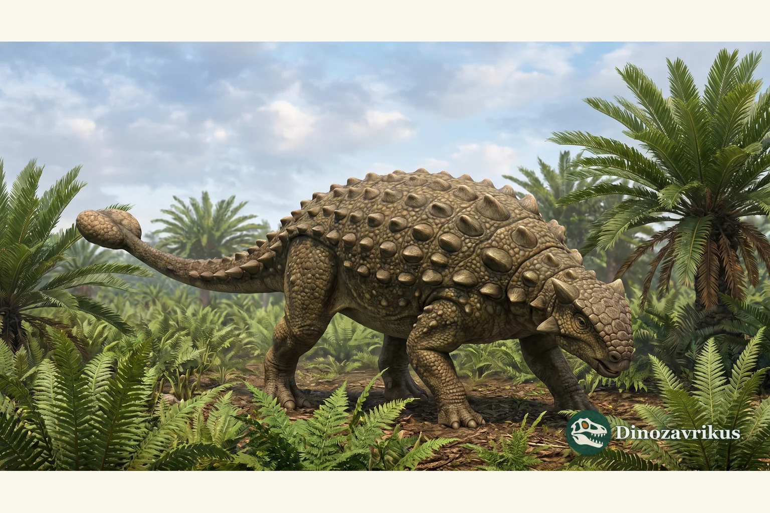 Reconstruction of Cedarpelta in the Early Cretaceous Cedar Mountain landscape